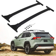 ROSY PIXEL Roof Rack Cross Bars for Toyota RAV4 2019 2020 2021 Luggage Carrier Aluminum Silver (excludes Adventure Grade)