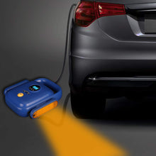 Mainfiter Car Tire Inflator, 12V DC Portable Car Tire Pump 150PSI Auto Pump/Shut Off Car Air Pump with Digital LCD Display and Emergency Led Flashlight for Car Tires