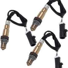 3Pcs Oxygen Sensor for 1997,1998,1999, 2000 Ford Ranger V6 4.0L 3.0L Upstream Downstream O2 Sensor 02 Sensor 234-4403