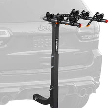 IKURAM 3 Bike Rack Bicycle Carrier Racks Hitch Mount Double Foldable Rack for Cars, Trucks, SUV's and minivans with a 2" Hitch Receiver