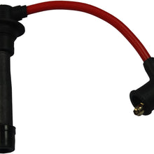 JDMSPEED New Red Ignition Spark Plug Wires Set Replacement For Mazda Miata 1.6L 1.8L 90-00