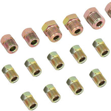 ECCPP Standard SAE Inverted Flare Brake Line Fittings Nuts Assortment 3/16" Kit Set