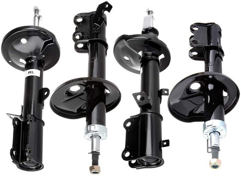 Strutstore Shocks Absorber Front Rear Bare Struts fit for 1998-2002 Chevy Prizm 1993-1997 Geo Prizm 1993-2002 for Corolla 234059 234060 234058 234057 Set of 4