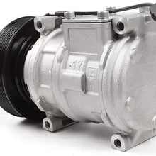 QIZHI A/C AC Compressor For John Deere 10PA17C RE46609 RE69716 AH169875 Air Conditioner Compressor with Clutch US Stock