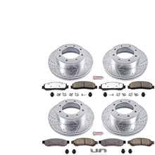 Power Stop K6546-36 Front & Rear Z36 Truck and Tow Brake Kit