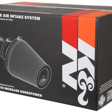 K&N Cold Air Intake Kit: High Performance, Guaranteed to Increase Horsepower: Fits 2015-2019 Ford F150, 2.7L V6,63-2593