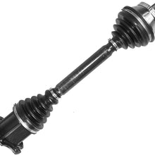 DTA DT1717671761 Front Driver and Passenger Side Premium CV Axles Fits 2002-2008 A4 With Automatic Transmission Only (Will NOT Fit A4 Quattro)