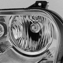 For Chrysler 300 OE Replacement Chrome Halogen Type Headlights Driver/Passenger Head Lamps Pair New