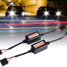 Terisass 2 Pcs Auto Car Headlight Decoder Device Anti-Flicker Resistors H7 Anti-Flicker Resistors Error Canceller