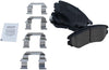 Front & Rear Premium Posi Ceramic Disc Brake Pad Kit for Kia Hyundai