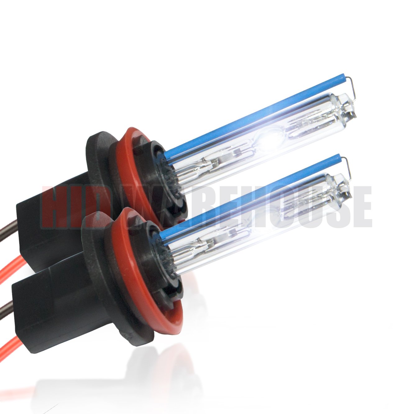 HID-Warehouse HID Xenon Replacement Bulbs - H11 4300K - Bright Daylight (1 Pair) - 2 Year Warranty