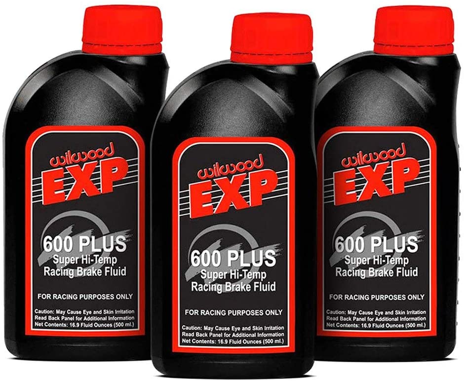 EXP 600 Plus Racing Brake Fluid - 6 Pack-500 ml Bottles