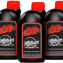 EXP 600 Plus Racing Brake Fluid - 6 Pack-500 ml Bottles