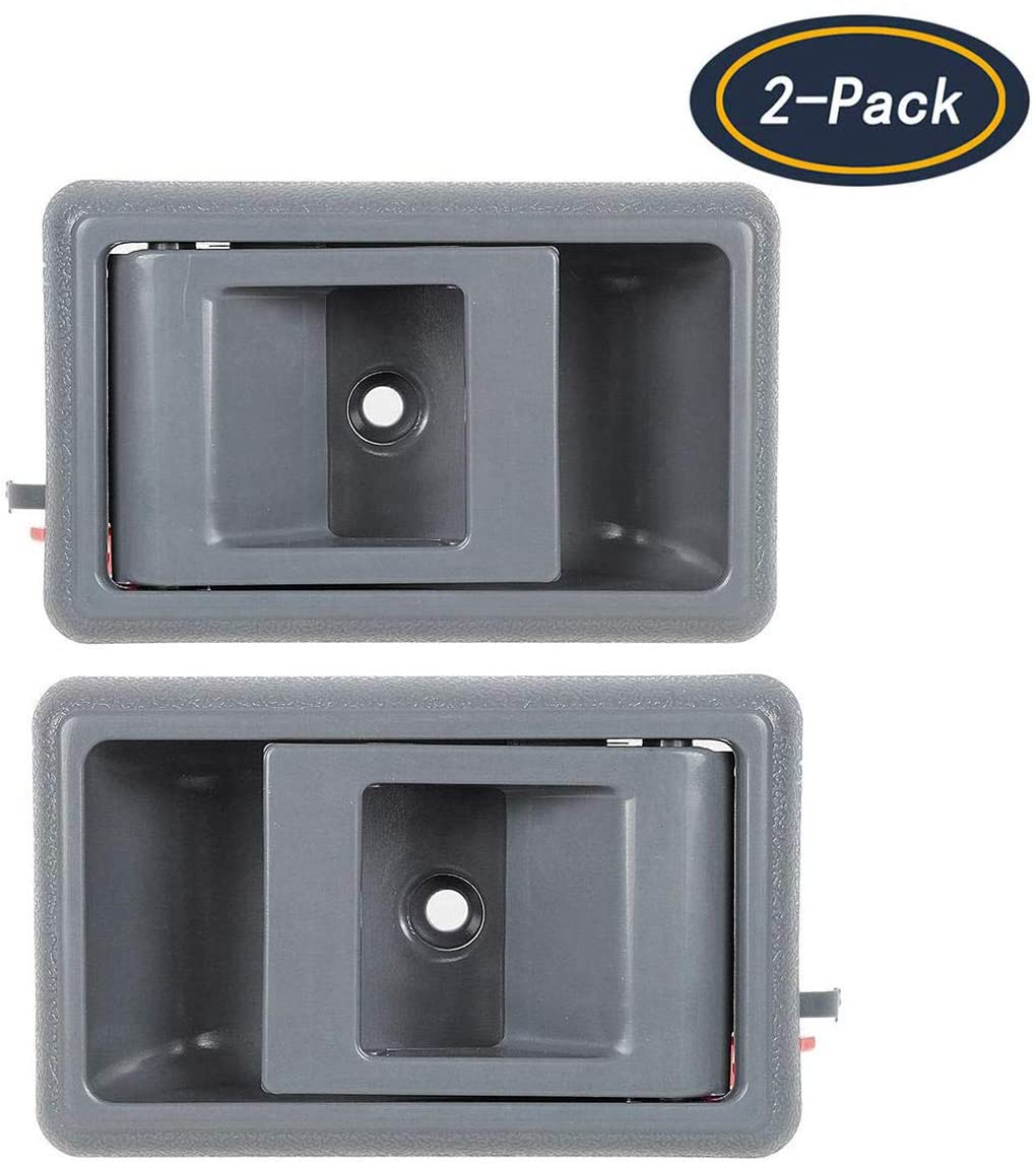 faersi 2Pcs Inside Interior Door Handle Front Rear Driver & Passenger Side for Toyota 1989-1995 4Runner, 1988-1993 Corolla, 1989-1995 Pickup, 1995-2000 Tacoma, 1987-1990 Tercel | 1989-1992 Geo Prizm