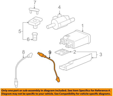 General Motors 12609457, Oxygen Sensor