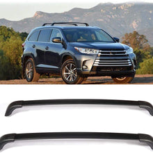 OCPTY Roof Rack Cargobar Carrier For Toyota Highlander 2014-2019 Rooftop Luggage Crossbars - Fits XLE, Limited & SE Models ONLY