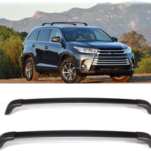 OCPTY Cross Bars Roof Rack Fit For Toyota Highlander 2014-2019 Luggage Racks Rooftop Cargo Carrier Bag Luggage Kayak Canoe Bike Snowboard Skiboard