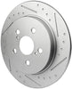 Brake Rotorï¼ˆ2ï¼‰ Slotted ANGLEWIDE Rear fit for 2004-2009 for Kia Spectra,2005-2009 for Kia Spectra5