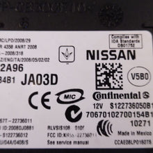 284B1-JA03D – Body Control Module (BCM) for a Nissan Altima (2010-2011)
