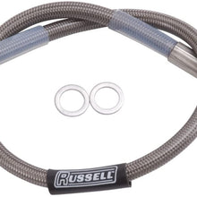 Russell 657012 9" 10mm Banjo to -3AN Brake Hose