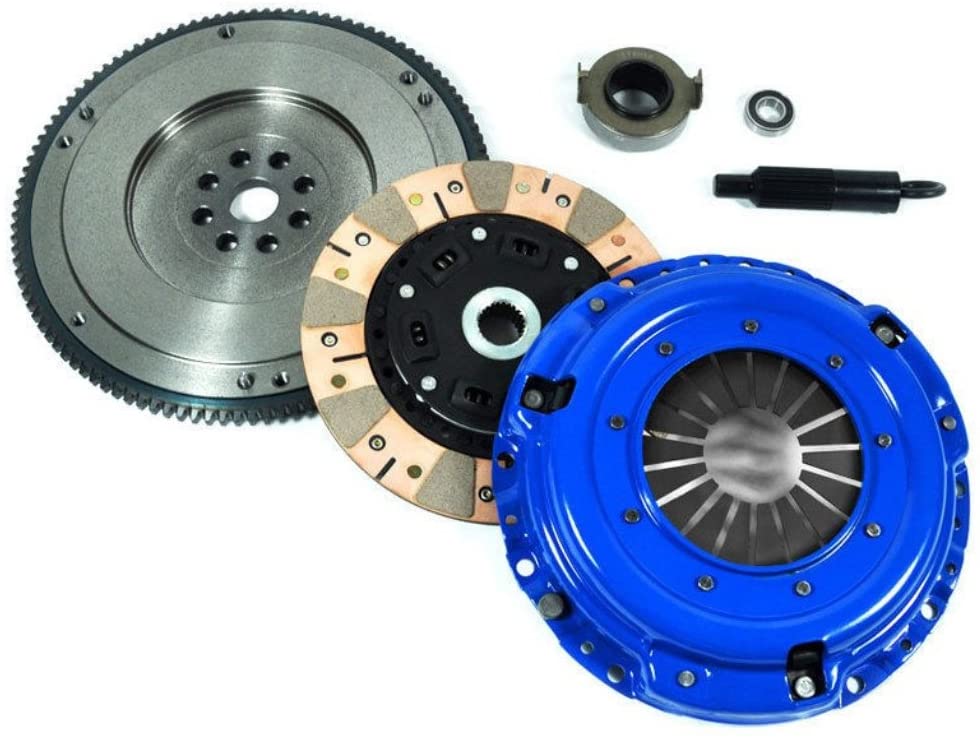 EF DUAL-FRICTION CLUTCH KIT+HD FLYWHEEL FOR INTEGRA B18 CIVIC Si DEL SOL VTEC B16