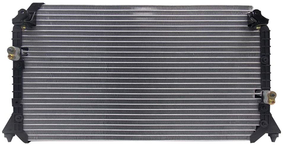 ANGLEWIDE Aluminum Condenser Air Conditioning A/C Condenser fit for 1992 1993 1994 for Toyota Camry 2.2L
