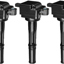 Ignition Coil 3-Pack Compatible with 1996-2002 Toyota 4Runner - 1995-1998 Toyota T100-1995-2004 Toyota Tacoma - 2000-2004 Toyota Tundra V6 3.4L