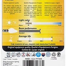 Philips 9008B1 9008 / H13 Standard Halogen Replacement Headlight Bulb, 1 Pack