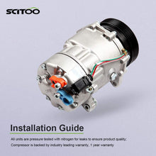 SCITOO A/C Compressor CO 1206JC Compatible for 1998-2001 Volkswagen Beetle Jetta Golf