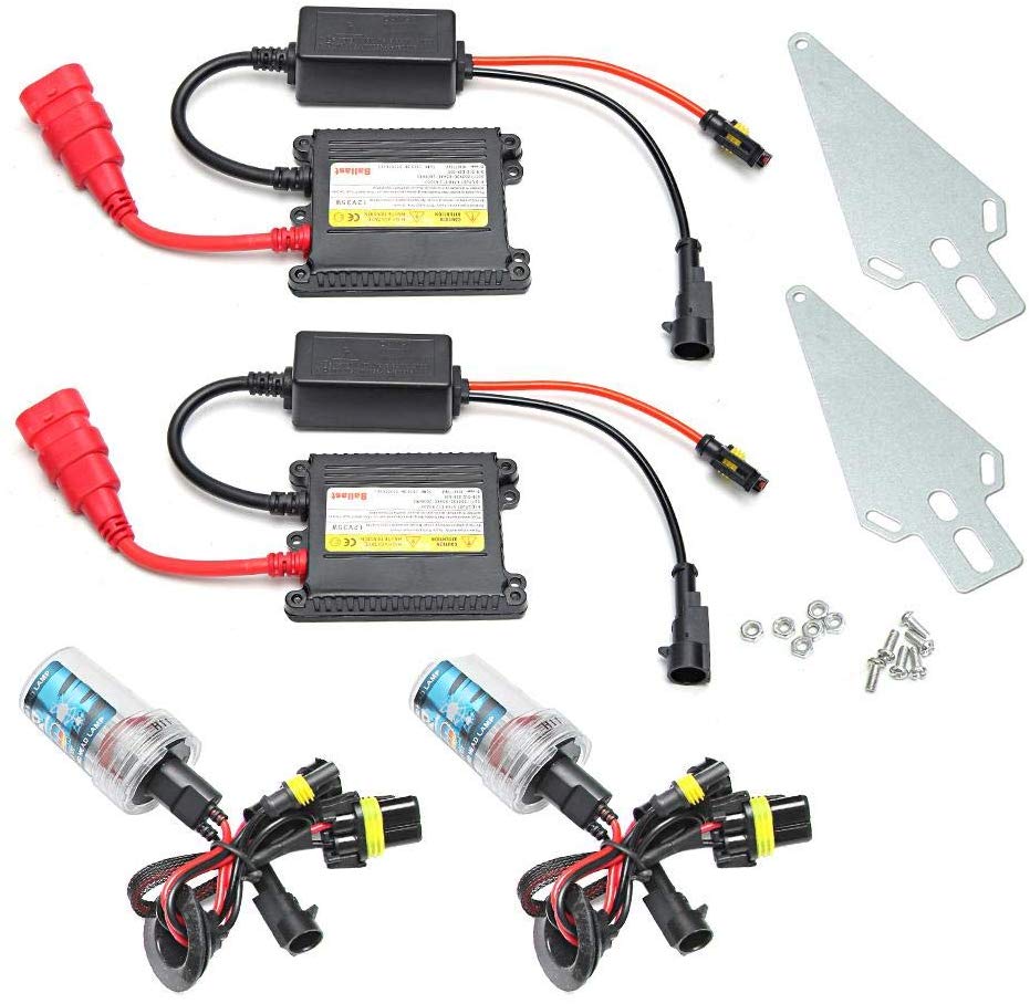 Duokon 12 V DC 35W 6000K H11 Xenon Light Bulb Kit Super-Thin HID Headlamp(H11)