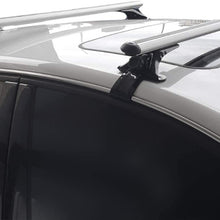 RE&AR Tuning Roof Rack fits BMW 2 Series F46 Gran Tourer 2015-2021 Cross Bars Rail Carrier Aluminum Gray Rain Gutter