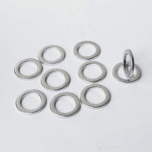 10 Pcs Aluminum Oil Drain Plug Gasket Crush Washers Seal for Mazda, Replacement for The Part # 9956-41-400, Used for Oil Change