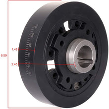 SCITOO 594-080 Harmonic Balancer Crankshaft Pulley Fit for 1972-1974 F-ord Country Sedan 1969-1974 F-ord Country Squire 1969-1976 F-ord Custom 500 1978 F-ord E-100 Econoline