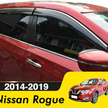 biosp Vent Visor For Nissan Rogue 2014 2015 2016 2017 2018 2019 Rain Sun Shade Window Deflectors Shield Wind Guard Side-Custom Fit 4 Pcs Set Smoke Gray