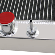 Tiziri 3 Row Core All Aluminum Radiator 87-06 for Jeep Wrangler Radiator for Jeep Wrangler YJ TJ 1987-2006 88 89 90 91 92 93 94 95 96 97 98 99 00 01 02 03 04 05 2.4L 2.5L 4.0L 4.2L, L4 L6