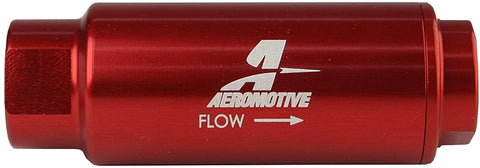 Aeromotive 12316 Filter, In-Line, 100-Micron Stainless Mesh Element, 3/8