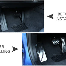 etopmia Car Pedals Fashion Style Rest Pedal Brake Pedal Gas Pedal Fit for BMW 1 3 4 5 6 7 Series F20 F30 F31 F32 F33 F34 F36 Accessories Automatic