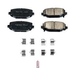 Power Stop 17-1596, Z17 Rear Ceramic Brake Pads with Hardware