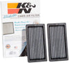 K&N VF2000 Washable & Reusable Cabin Air Filter Cleans and Freshens Incoming Air for your Subaru, Toyota