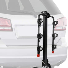 FIVKLEMNZ 3 Bike Hitch Racks, Foldable Bicycle Carrier Racks, Suitable for Trailer, Trucks, SUV