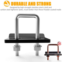 MICTUNING Hitch Tightener for 1.25 inch and 2 inch Hitches Steel Heavy Duty Anti-Rattle Stabilizer No Sway Rust-Free Reduce Movement from Hitch Tray Cargo Carrier Bike Rack Trailer Ball Mount 2 Pack