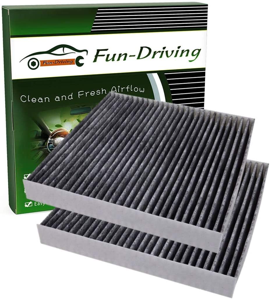 Fun-Driving FDCAFT002 Cabin Air Filter for Toyota/Lexus/Scion/Subaru/Land Rover/Pontiac,Replace CF10285 (2 Pack)