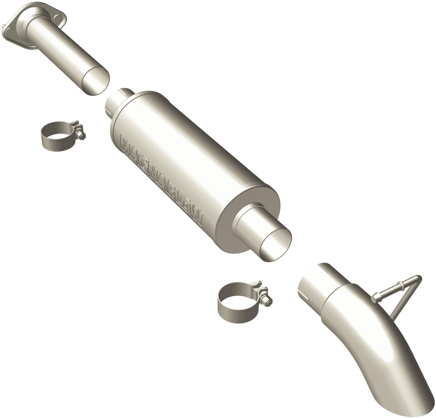 MagnaFlow 17121 Large Stainless Steel Performance Exhaust System Kit