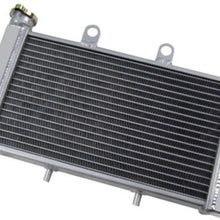 OzCoolingParts Pro Full Aluminum Oversized ATV Radiator for Yamaha Honda ECX 50 70 90 CC Quad ATV Apex Eton