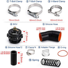 PQY BOV Blow Off Valve Engine Chargepipe Kit Compatible with 3.0L BMW N54 E82 E88 135i E90 E92 E93 335i 335is 335xi