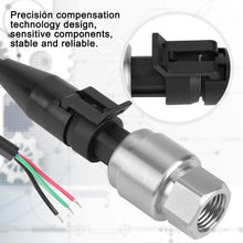 G1/4" Pressure Transducer Sensor, Pressure Gauge Transducer for Water, Gas and Oil Input 5V Output 0.5-4.5V / 0-5V(0-750PSI)