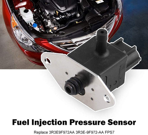 RYANSTAR Fuel Injection Pressure Sensor Fuel Rail Pressure Regulator Sensor for Ford Explorer F150 Focus E150 Mustang Lincoln Mercury Replace 3R3E9F972AA 3R3E-9F972-AA FPS7
