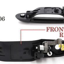 RP Remarkable Power, E1D20 Outside Door Handle Front Left & Right No Paind Fit For 1998-2003 Sienna NEW