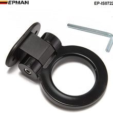 EPMAN Universal ABS Simulation/Dummy Towing Hook Stylish Car Accessories Design Hooks Car Tuning (Silver)