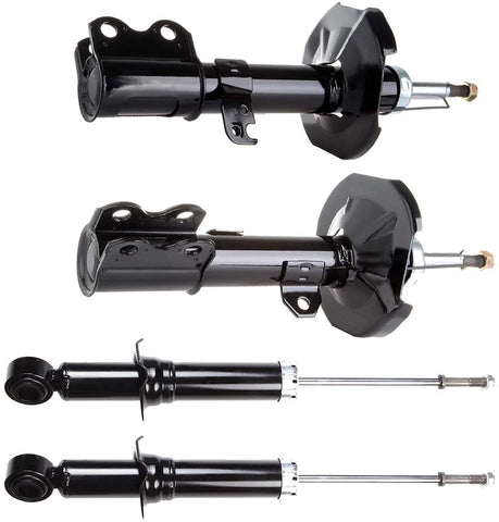 OCPTY Front Rear 334450 72114 334451 72115 344612 71373 Shock Absorbers Struts Fit for 2003 2004 2005 2006 2007 2008 Toyota Corolla Pack of 4